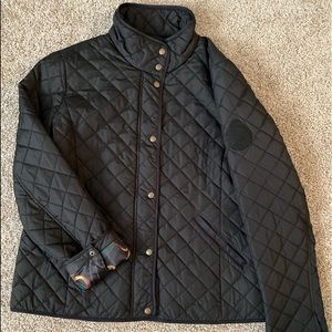 Lauren Ralph Lauren Quilted Black Large Jacket